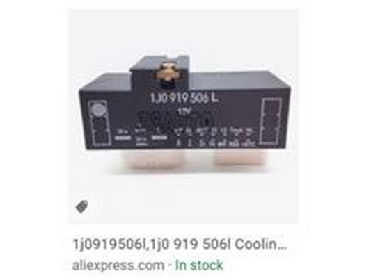 Relé dobehu ventilátora chladenia Guangzhou Yuhang Auto Parts Co., LTD